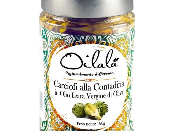 Oilala Organic Artichokes In Evoo