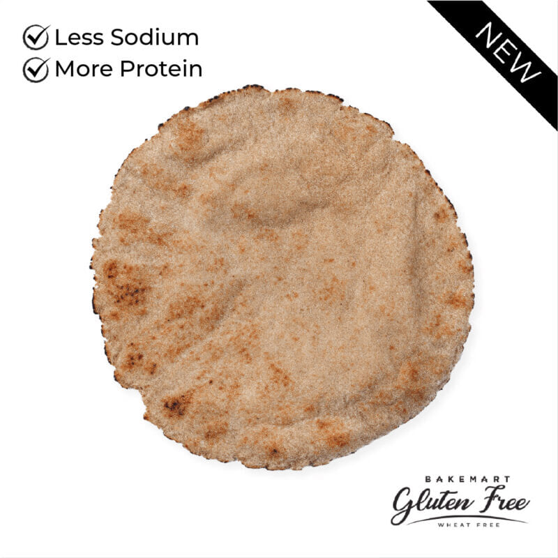 732e9e73 Arabic Bread Brown - 1 x 5 x 25 Pack - Gluten Free - Image 1