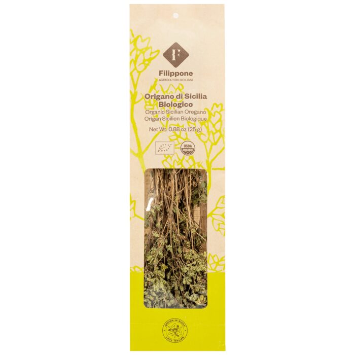 7bd9cf32 Filippone Organic Dry Oregano Sprigs – 25g - Image 1