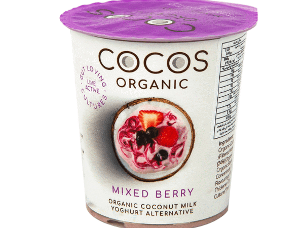 Cocos Organic Mixed Berry Coconut Yogurt – 125g