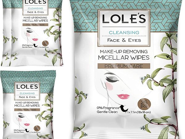 Makeup Removing Miscellar Wipes No fragrance 25pcs