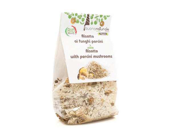 Organic Risotto With Porcini Mushrooms – 250g