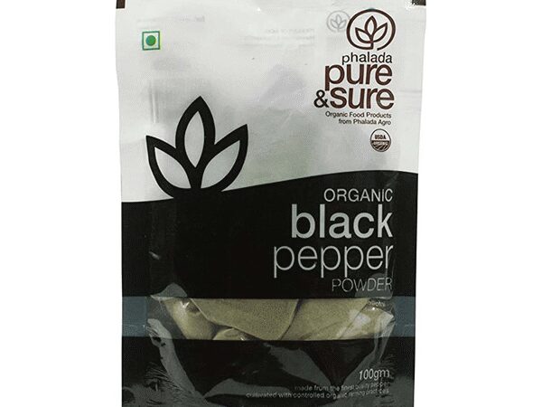 PURE&SURE - Organic Black Pepper Powder 100GM