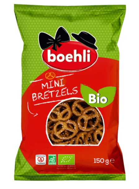 86e954cd Boehli Organic Pretzels Bag 150g - Image 1