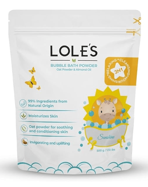 87066fb5 Baby Bubble Bath Powder Almond 500G - Image 1