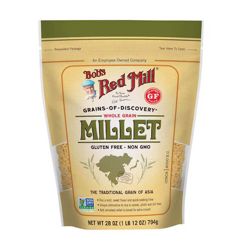 9013f52a Bob’s Red Mill Organic Hulled Millet – 794g - Image 1