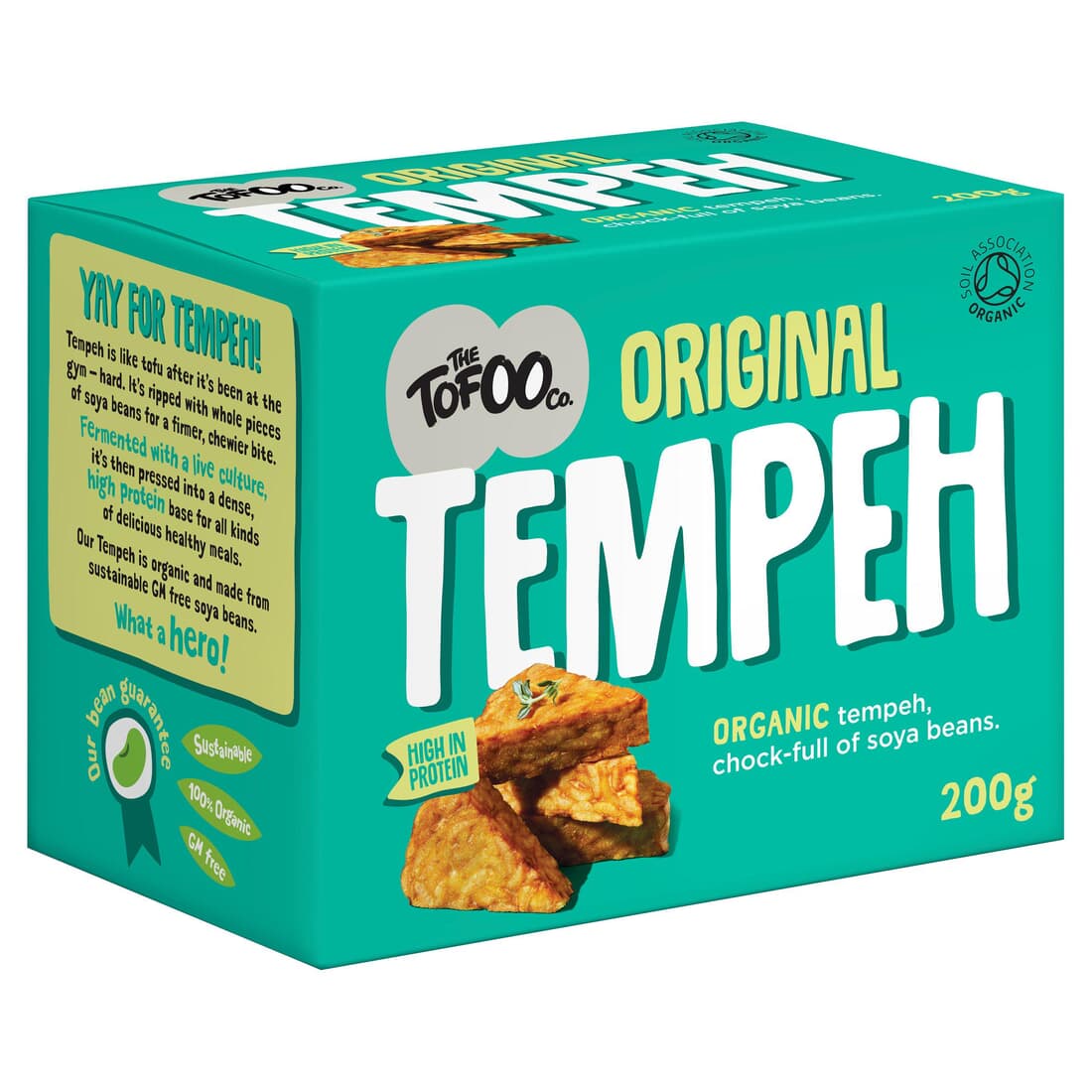 930b9bf3 Organic Tempeh – 200g - Image 1