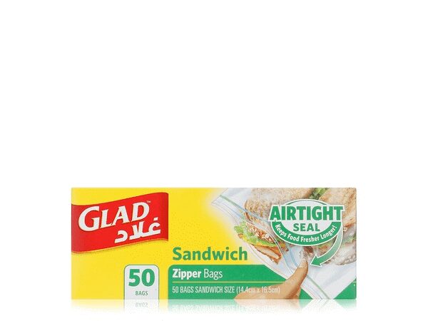 GLAD Zpr Sandwich Bg 12x50s