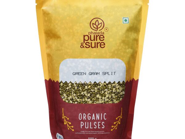 PURE&SURE - Organic Green Gram Split 500GM