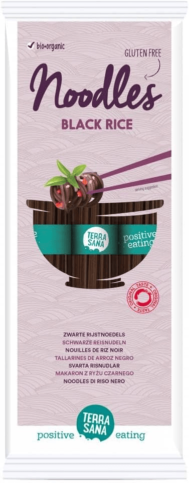 C5OTXXR8dOlYp-9UaA5m5kdJjj_0JtoOyOzbiejdWcE Organic Teressana Black Rice Noodles – 250g - Image 1