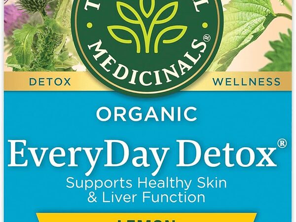 Traditional Medicinals Organic Lemon Everyday Detox – 16 Tea Bags