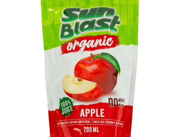 Organic Juice Apple 200ML Sunblast