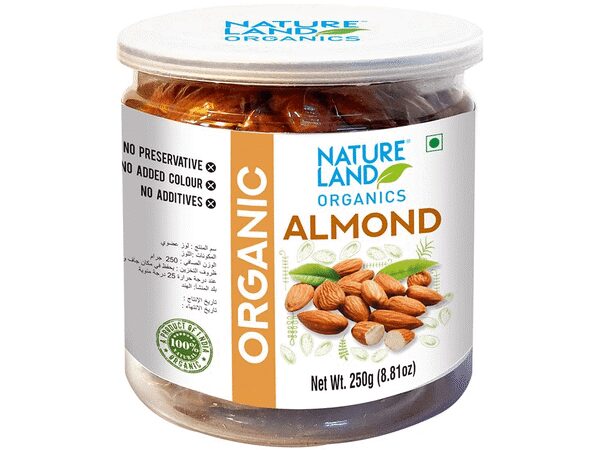 Natureland Organic Almonds – 250g