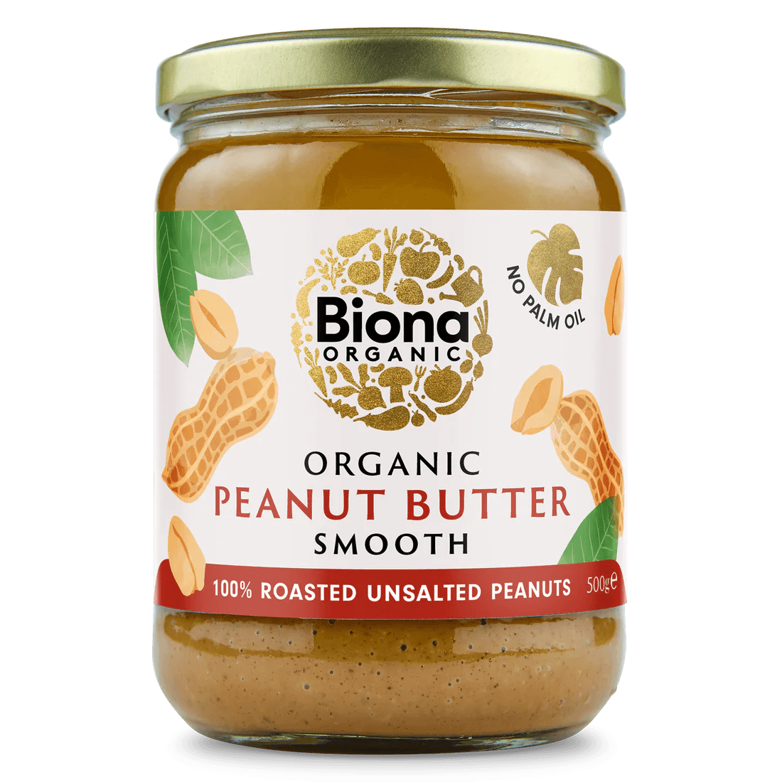 SHmvqRqQ72YIG_lnr0eweCnpZOXLf6ZJkqxx1opmJj4 Biona Peanut Butter Organic SMOOTH/ No Salt 500G - Image 1