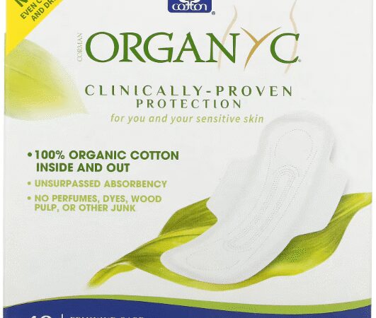Organyc Extra And Overnight Pad-10Pcs