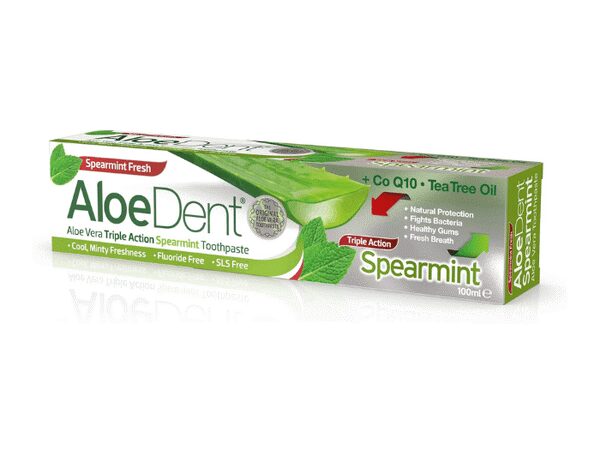 AloeDent Triple Action Spearmint Toothpaste 100ML
