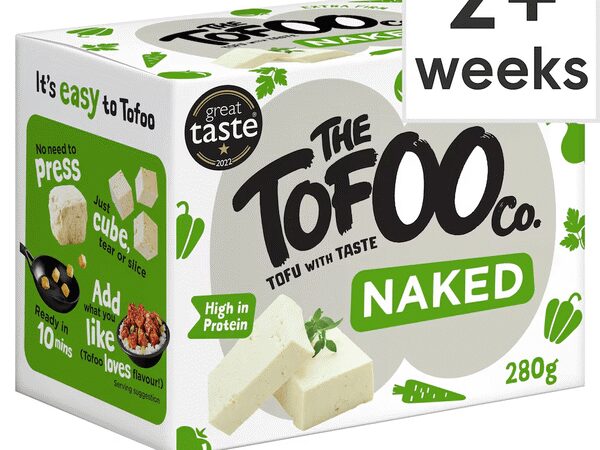Tofoo Co Organic Naked Block Tofu – 280g