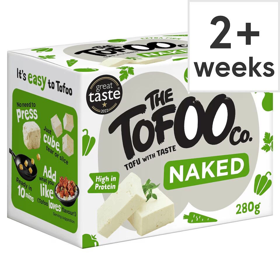 WsGygekBLH0K8N-YheO11JufUYHokn-5LZ4gUUD-R54 Tofoo Co Organic Naked Block Tofu – 280g - Image 1