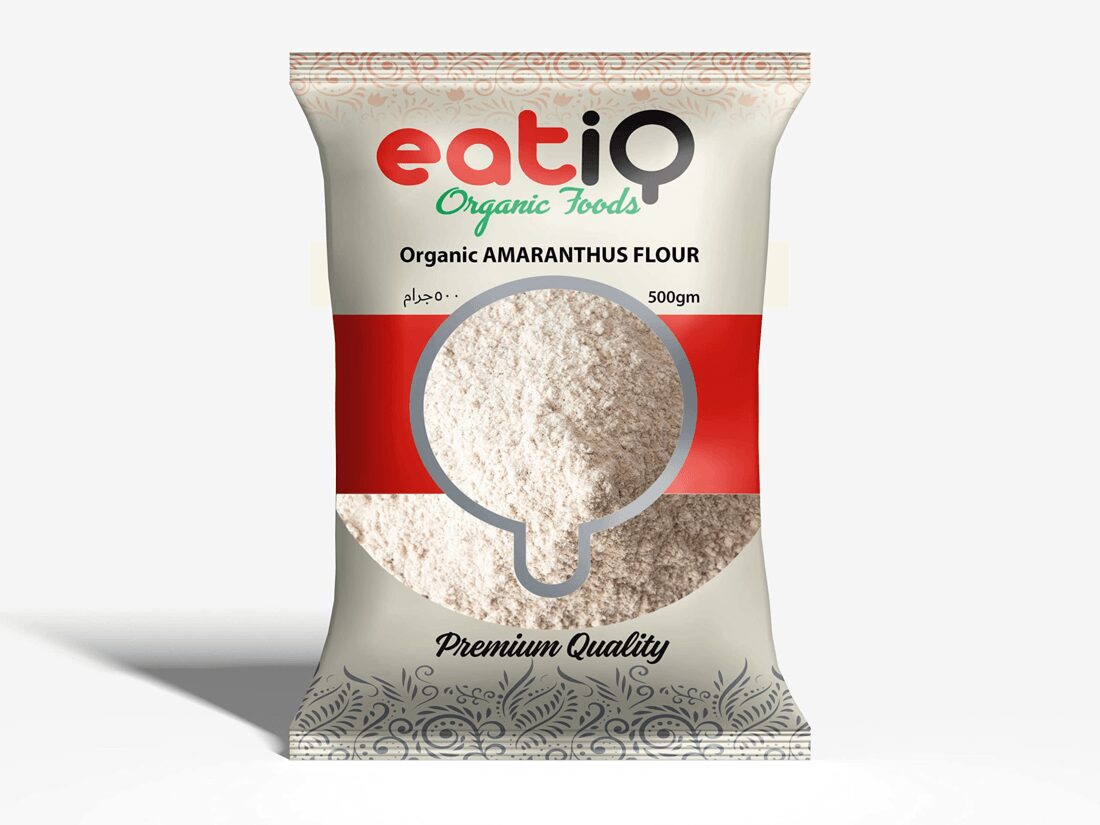 a075b3c8 EatiQ Organic Foods - Organic Amaranthus Flour - 500GM - Image 1