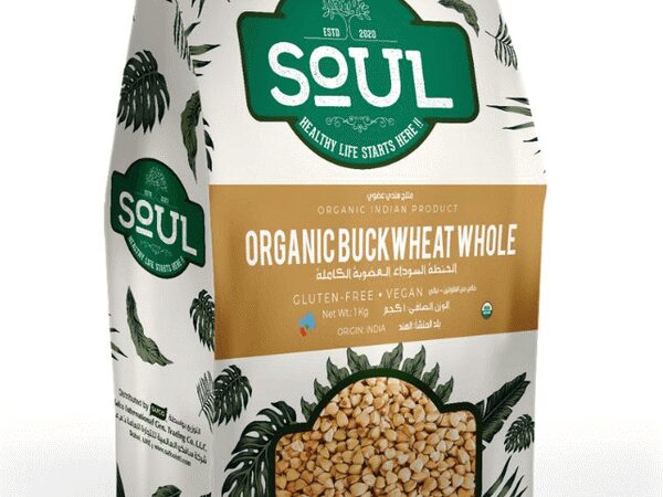 Organic Buckwheat Whole Soul 1KG