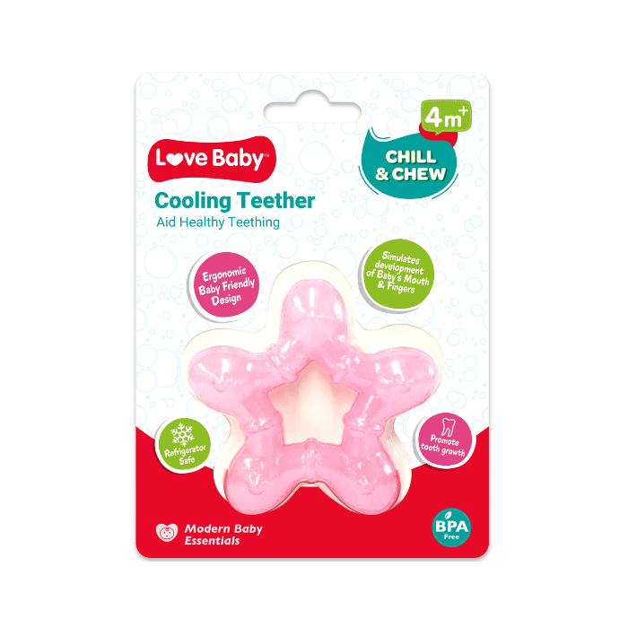 a275dbb5 Love Baby Chill & Chew Cooling Teether Star 1s - Image 1