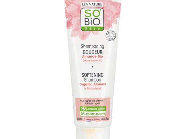 So Bio Etic Organic Almond Soft Hair Shampoo 250ML