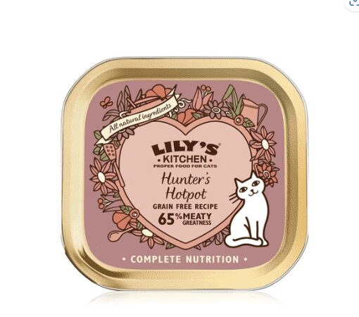 Lilys Kitchen Chicken & Game Paté Wet Cat Food - 85G