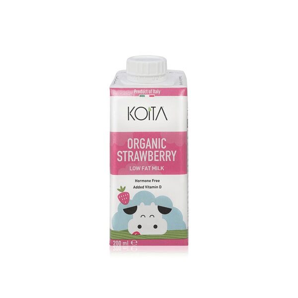 c184e4ff Koita Organic Strawberry Milk 200ml - Image 1