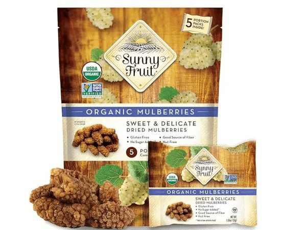 Sunny Fruit Organic Mulberries 30g
