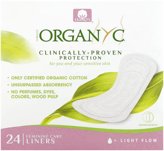 cdd765ac Organ-Y C Panty Liners - Light Flat Folded 24 Pads - Image 1