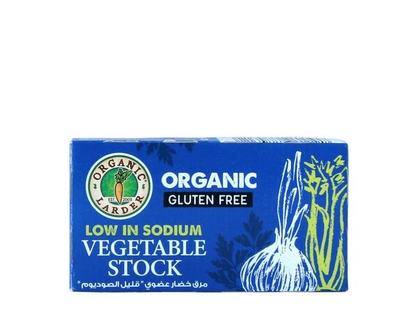 Organic Gluten Free Low In Sodium Vegetable Stock