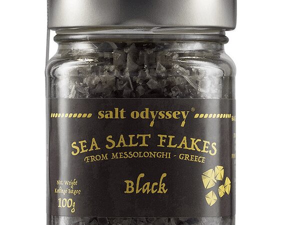 Salt Odyssey - Sea Salt Flakes Black