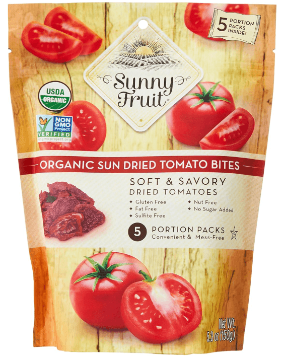 e40f4ea0 Sunny Fruit Organic Sun Dried Tomato Bites 30g - Image 1