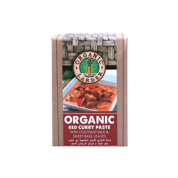 ec7cc24f Organic Red Curry Paste 100G - Image 1