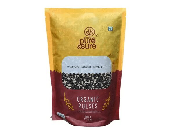 PURE&SURE - Organic Urad Dal Split Black 500GM
