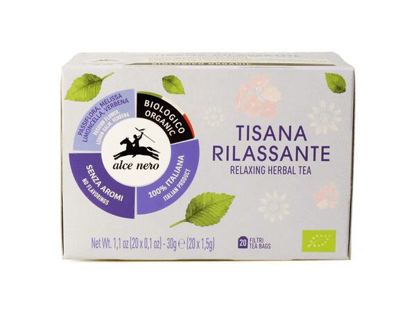 Alce Nero Organic Relaxing Herbal Tea – 30g
