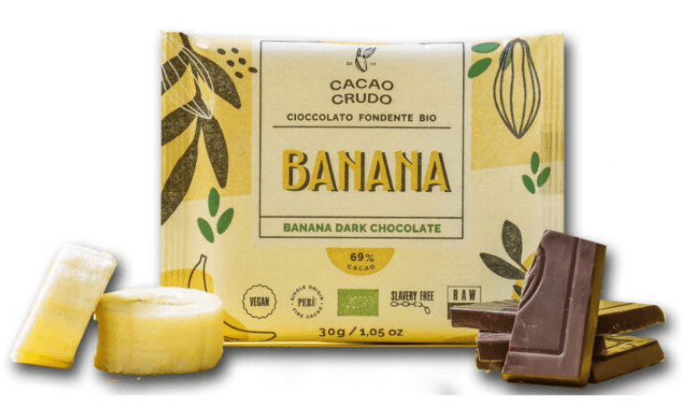 f3d2c702 Bar Organic Dark Chocolate & Banana - Image 1