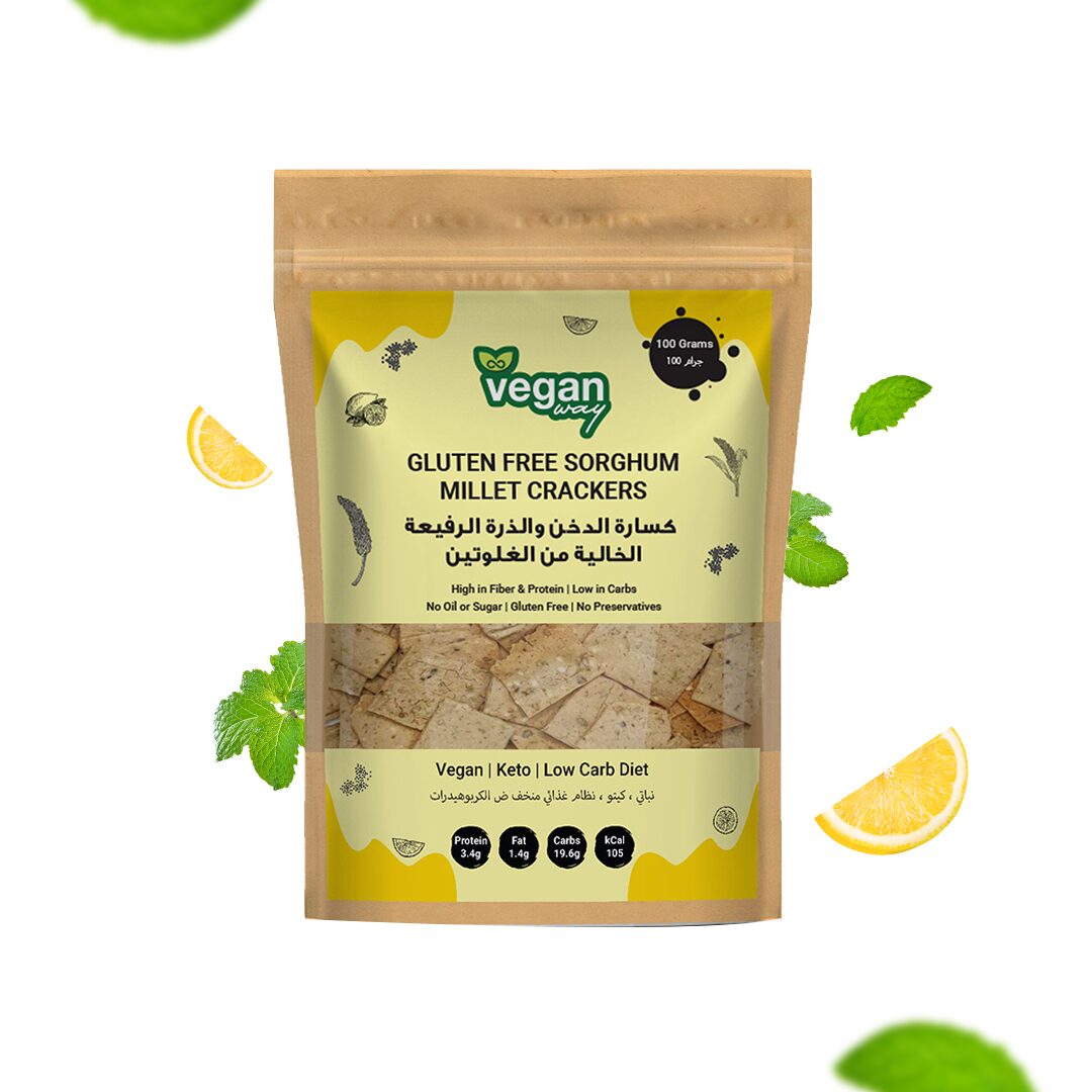 image.png Veganway Millet Crackers 100G - Image 1