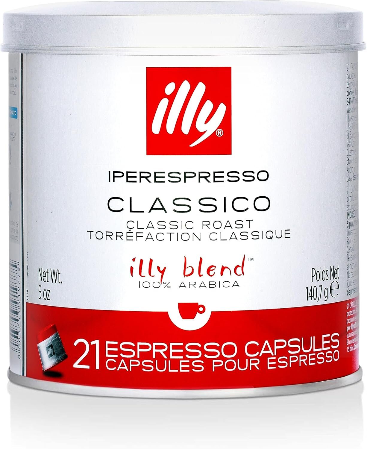 image.png illy Iperespresso Classico Classic Roast Espresso Capsules 140.7g - Image 1