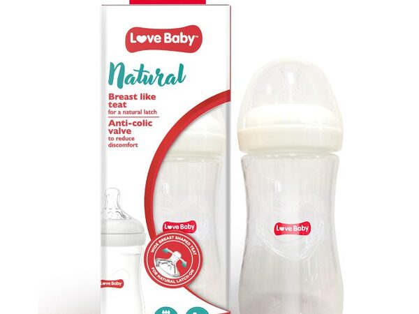 Love Baby Natural Feeding Bottle Fast Flow 330ML