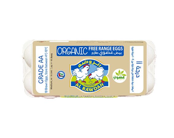 Al Rawdah Organic Eggs 10’s