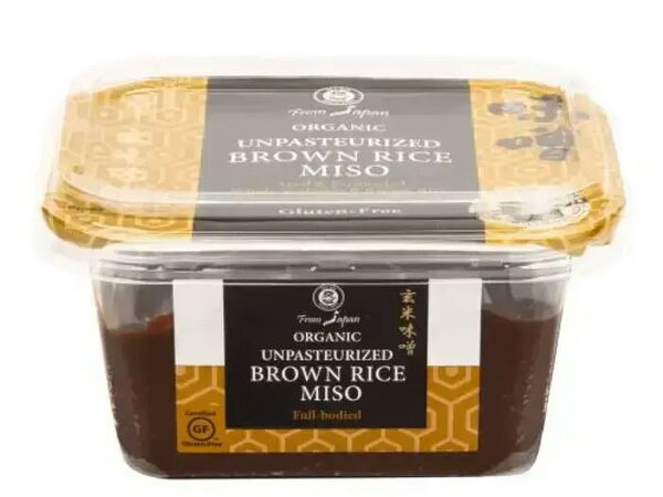 Organic Brown Rice Miso Unpasteurised 400g