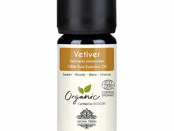 Organic Vetiver Essential Oil - 10ml