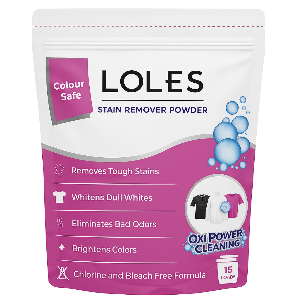 image.png Mineral Based Vegan Stain Remover Powder Oxi Power Cleaning 400G - Image 1