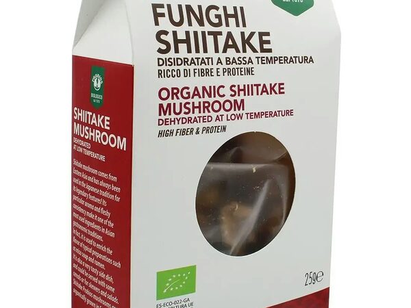 Organic Shiitake Mushrooms (Lentinula Edodes) – 25g