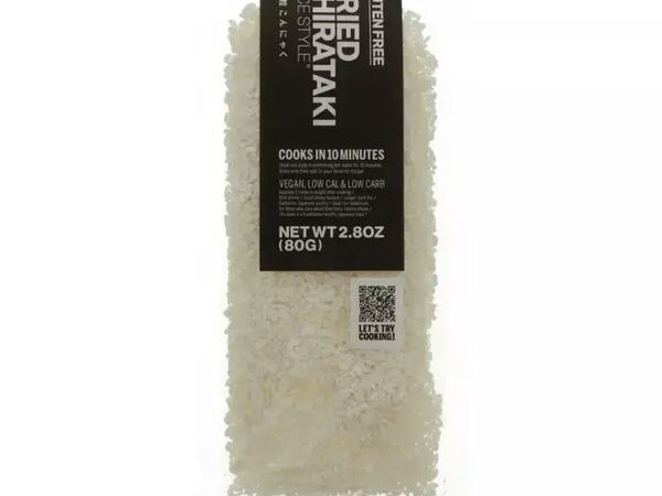Muso Organic Dried Shirataki Rice – 80g – Gluten Free – Vegan