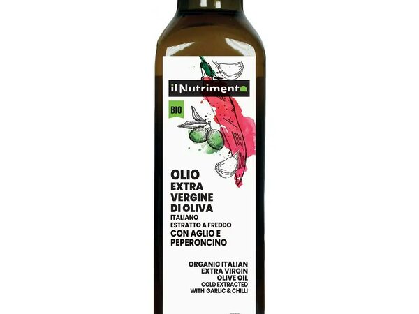 Organic Dressing – Extra Virgin Olive Oil with Garlic & Chili