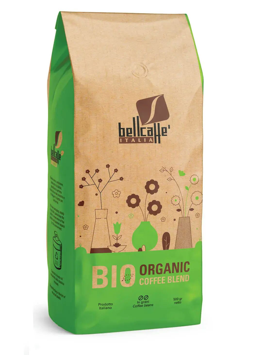 image.png Bellcaffè Organic Coffee Blend – 500g - Image 1