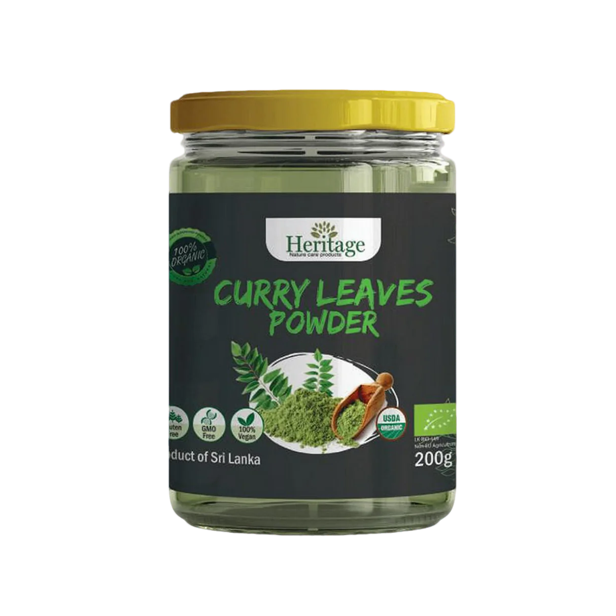 image.png Heritage Organic Curry Leaves Powder - Image 1