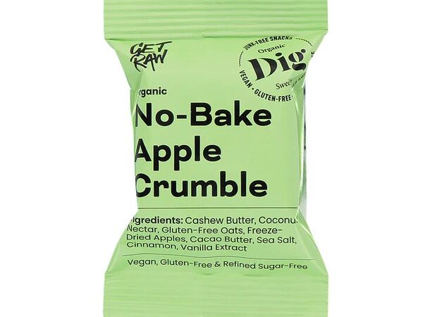 Organic No-Bake Apple Crumble 35g